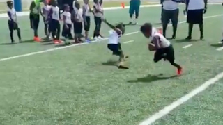 Devin Hester's Son Is Just As Hard To Tackle